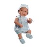 MUÑECA 42 CM REAL BABY AZUL WI