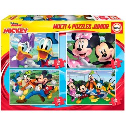 PUZZLE MULTI 4 JUNIOR MICKEY