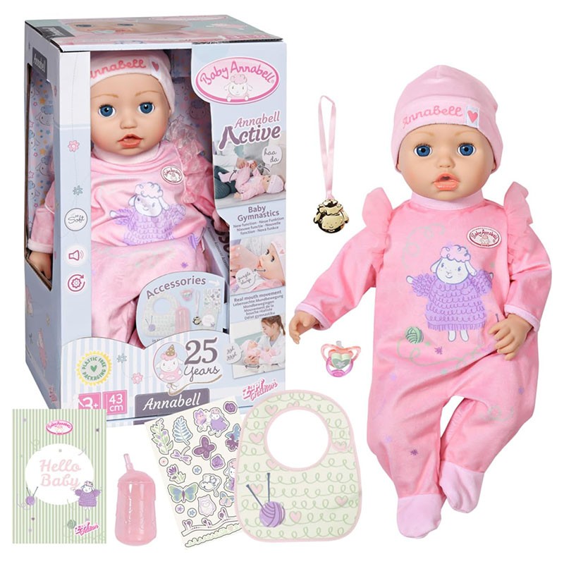 BABY ANNABELL MUÑECA INTERACTI