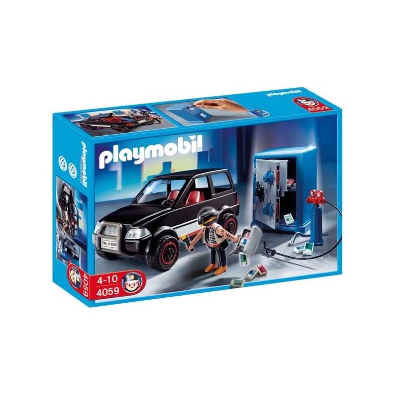 LADRON DE CAJA FUERTE CON COCH