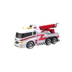 CAMION GRUA 42 CM.CON LUZ y SO