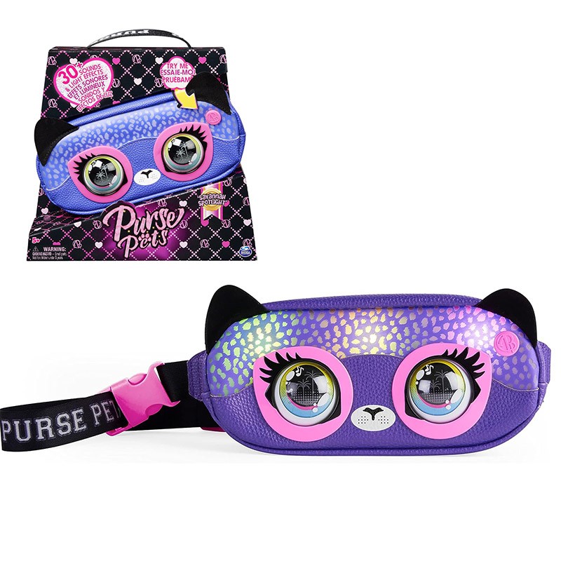 PURSE PETS RIÑONERA CHEETAH
