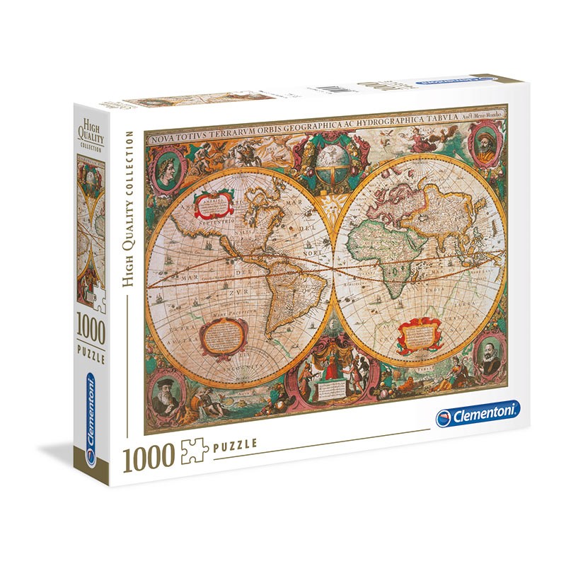 PUZZLE 1000P MAPA ANTIGUO