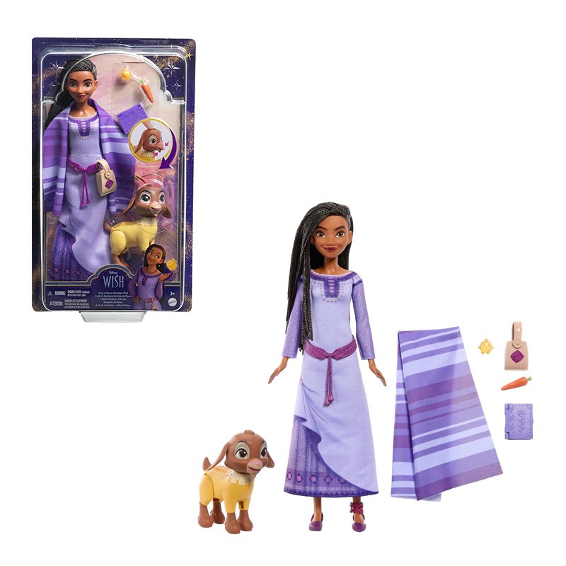 DISNEY WISH ASHA CON ACCESORIO