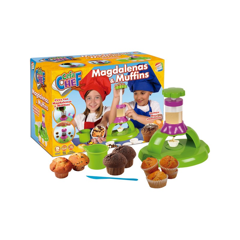 CEFACHEF MAGDALENAS Y MUFFINS
