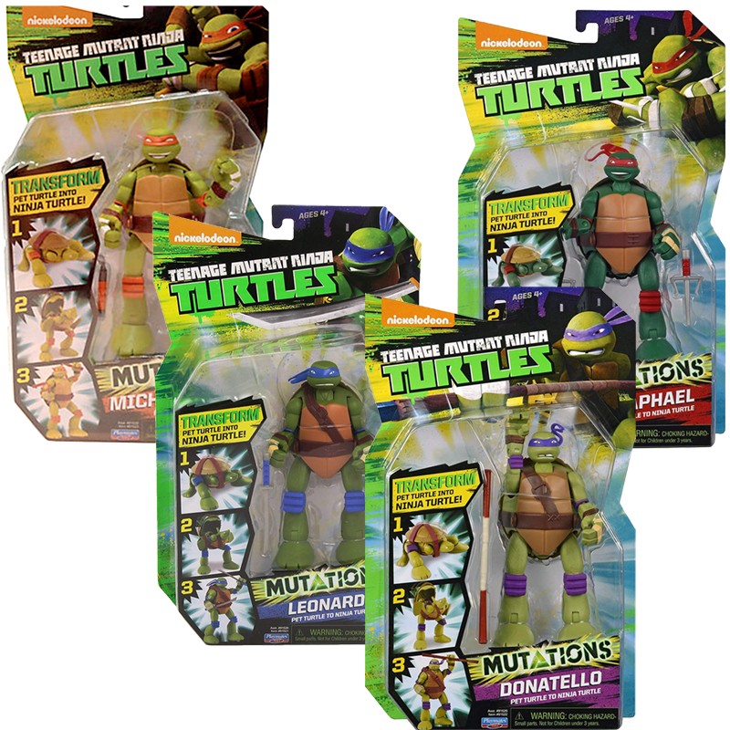 TORTUGAS NINJA FIG MUTATIONS T