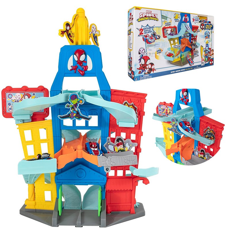 SPIDEY TRACK SET AMAZING METAL