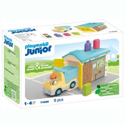 JUNIOR CAMION CON GARAJE