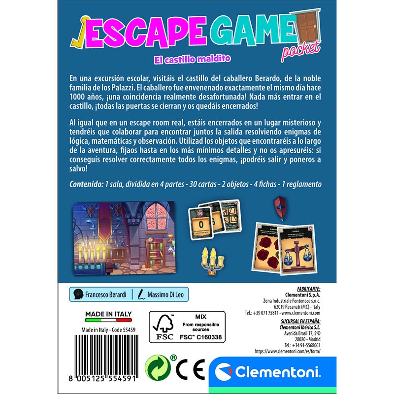 ESCAPE GAME EL CASTILLO MALDITO