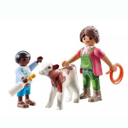 DUO PACK GRANJERA CON TERNERO