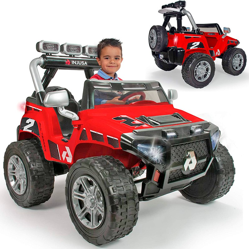 MONSTER CAR 24V LUCES RUEDAS E