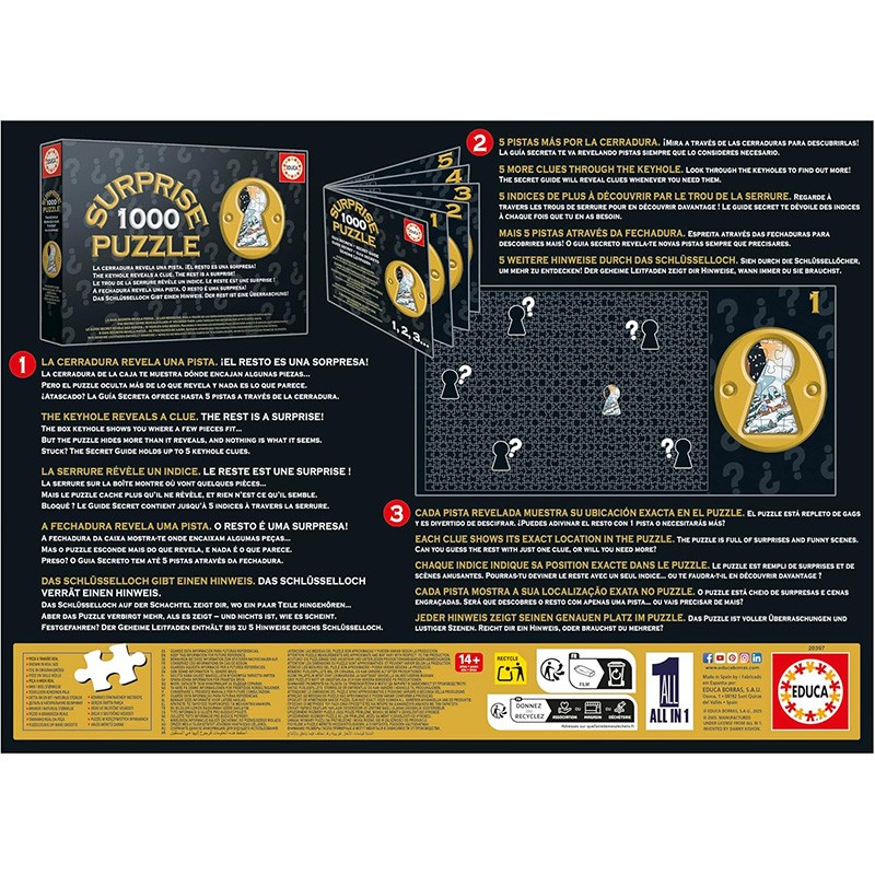 PUZZLE 1000P ANTIQUE XMAS