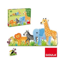 PUZZLE XXL SELVA DE PEQUEÑO A