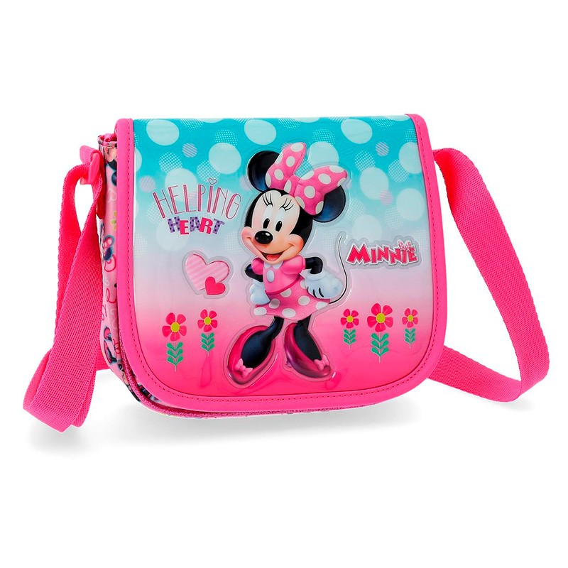 MINNIE HEART BANDOLERA CON SOL