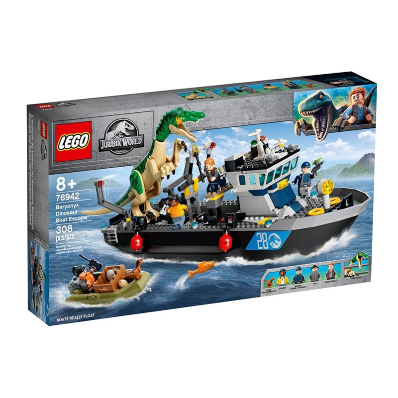 JURASSICBARYONYX DINOSAUR BOAT