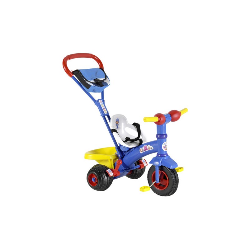 POCOYO TRICICLO METAL+BOLSO