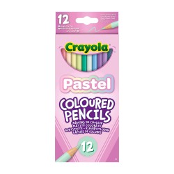 LAPICES 12 DE COLORES PASTEL