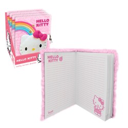LIBRETA A5 3D PLUSH HELLO KITT