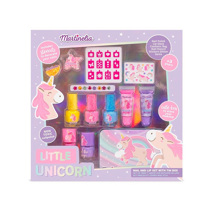 KIT PARA UÑAS Y LABIOS MARTINE