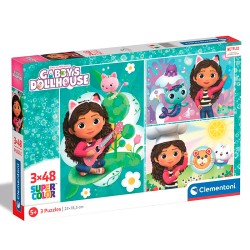 PUZZLE 3x48P LA CASA DE GABBY