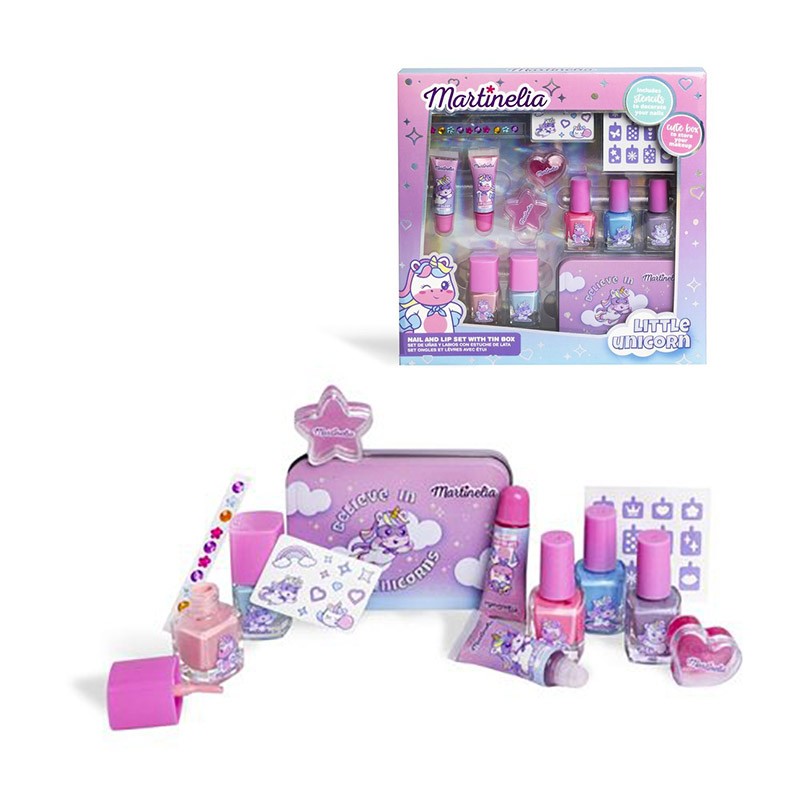 KIT DE UÑAS Y LABIOS LITTLE UN