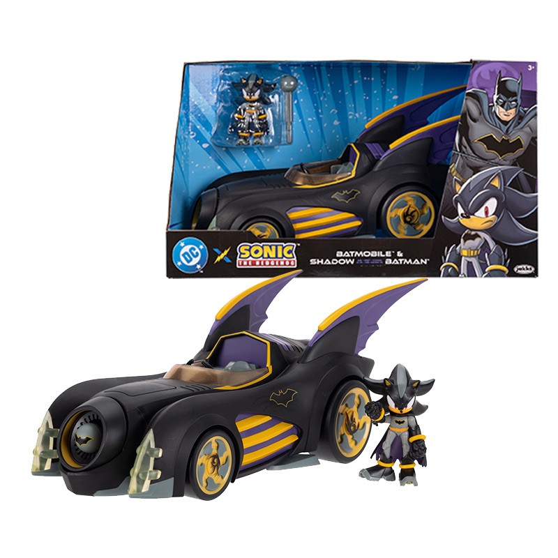 VEHICULO BATMOBILE + FIGURA 6
