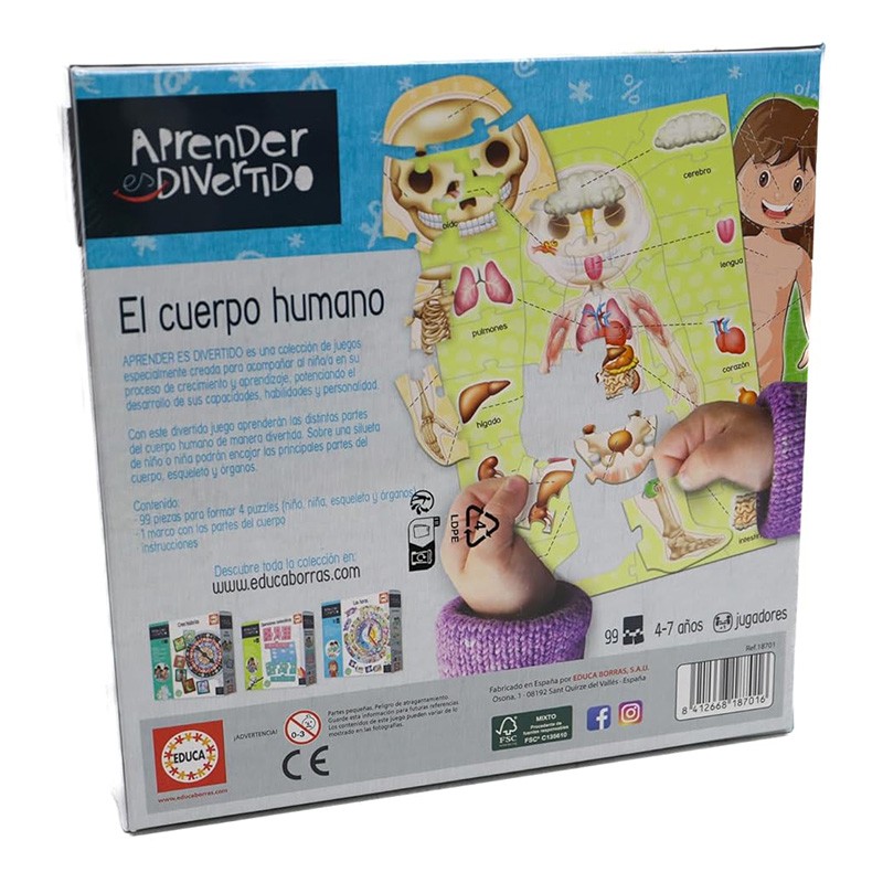 APRENDO EL CUERPO HUMANO