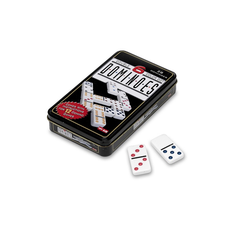 DOMINO COLORES DOBLE 6