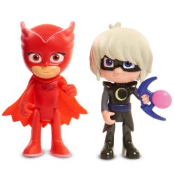 PJ MASKS FIGURAS CON LUZ Y VIL