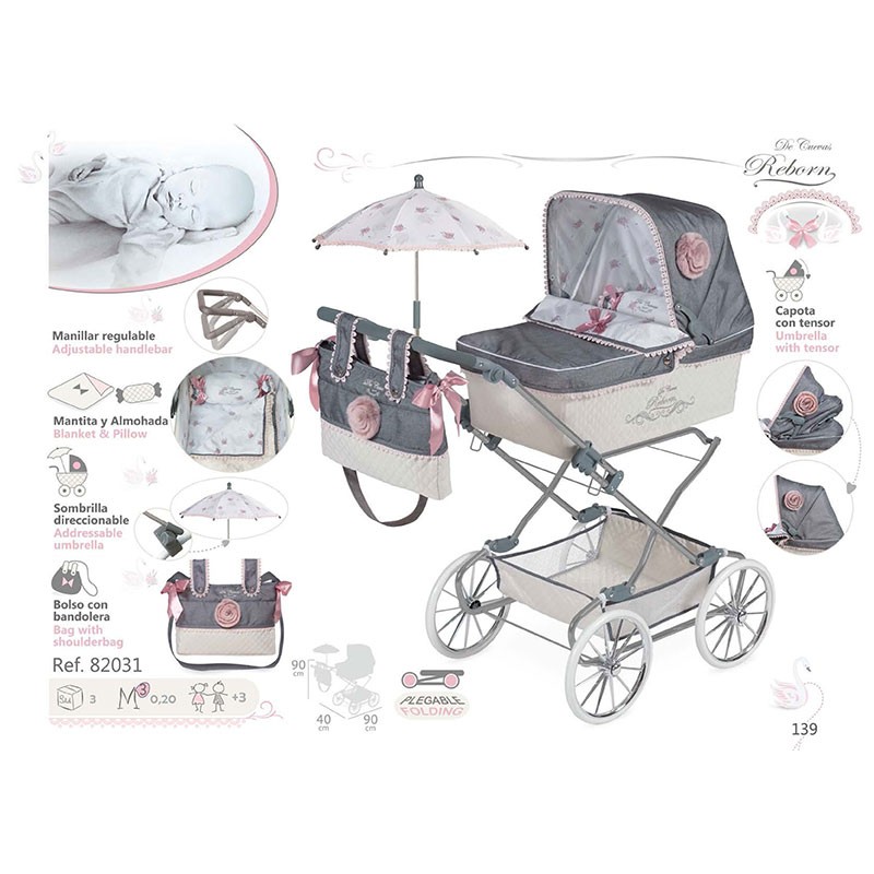 REBORN COCHE  PLEGABLE SOMBRIL