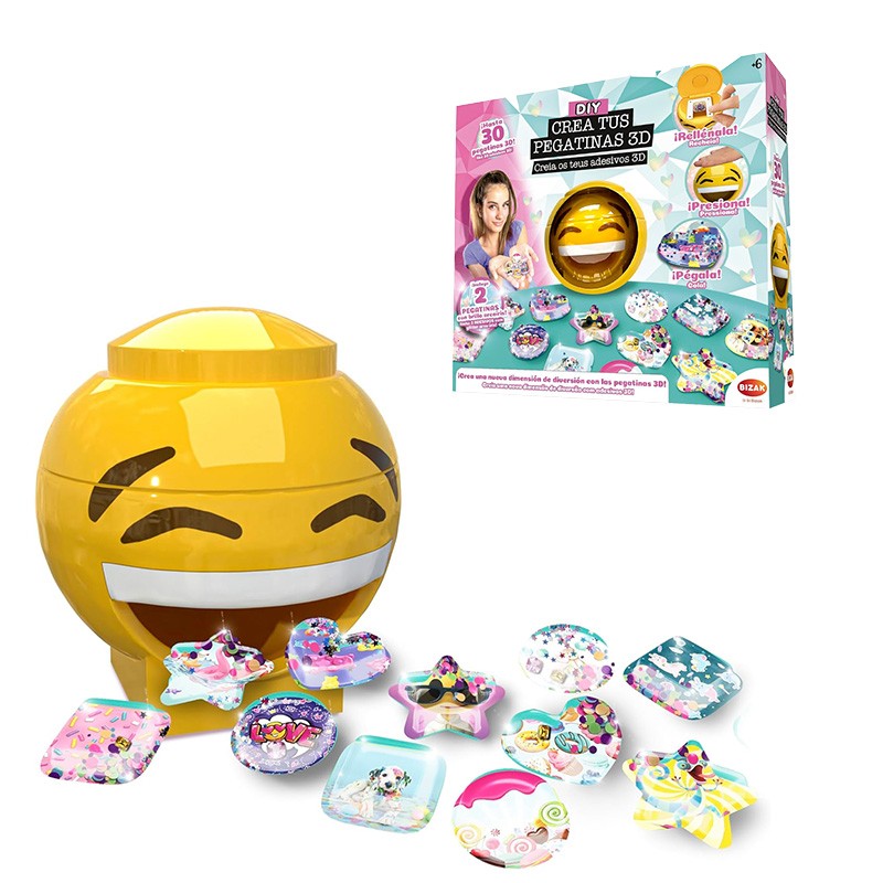 CREA TUS PEGATINAS 3D