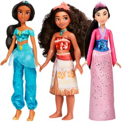 DISNEY PRINCESS MUÑECAS BRILLO