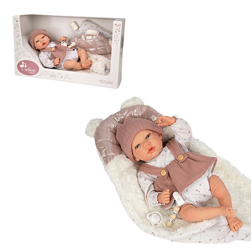MUÑECA REBORN ARIAS 40 CM SAND