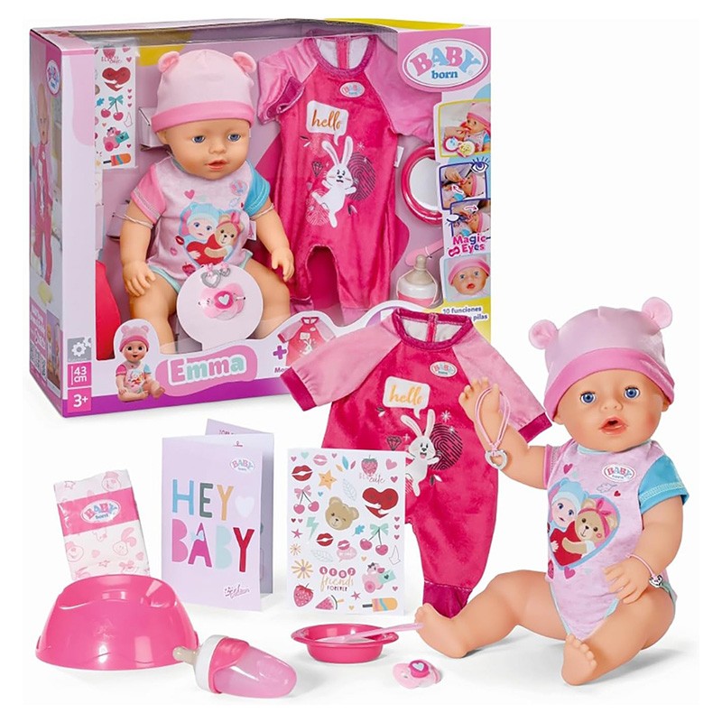 BABY BORN PACK NIÑA + OUTFIT 4