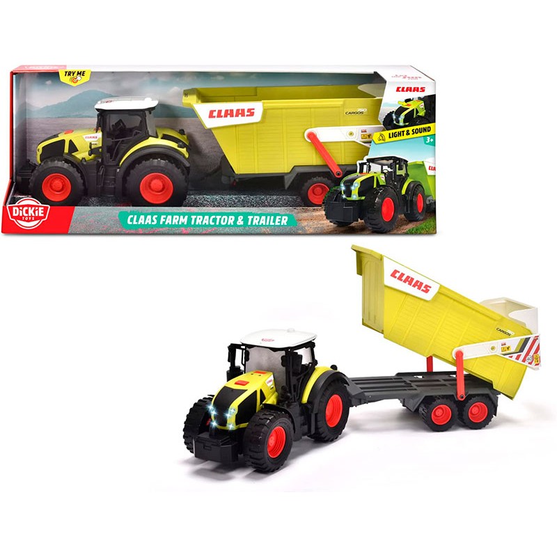 TRACTOR CON TRAILER CLAAS 64