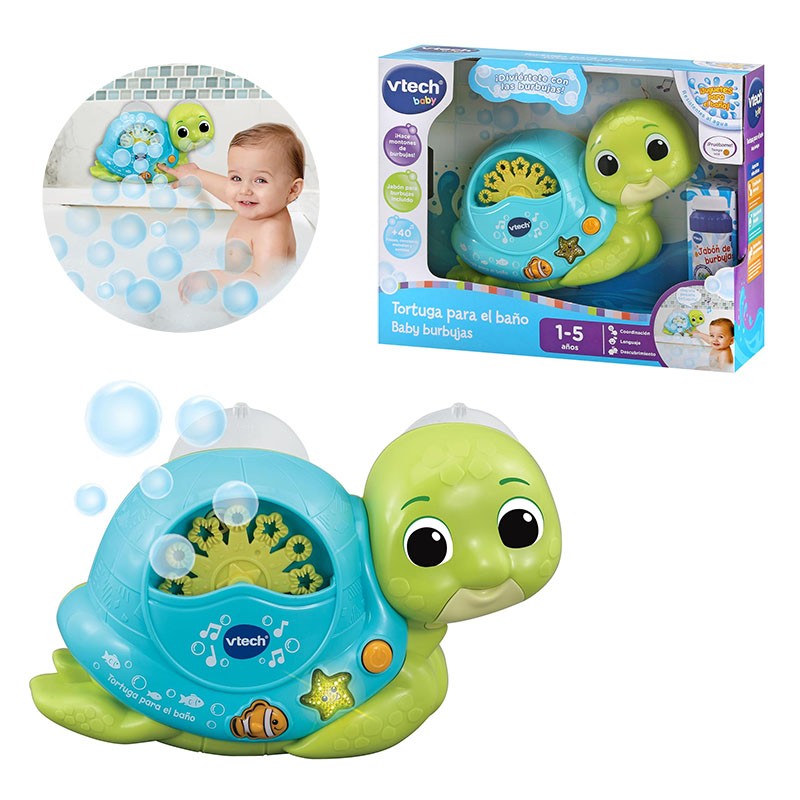 TORTUGA PARA EL BAÑO BABY BURB