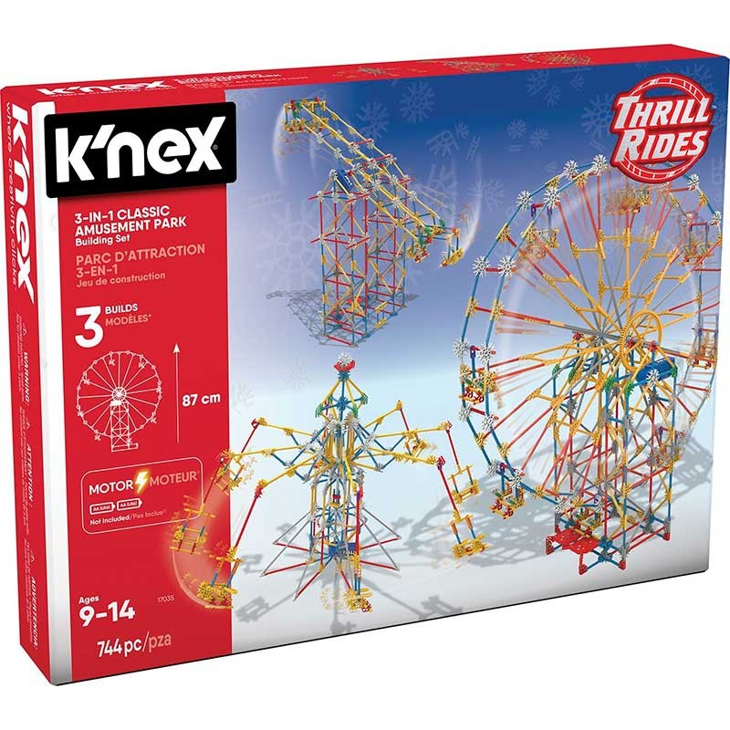 KNEX THRILL RIDES PARQUE ATRAC