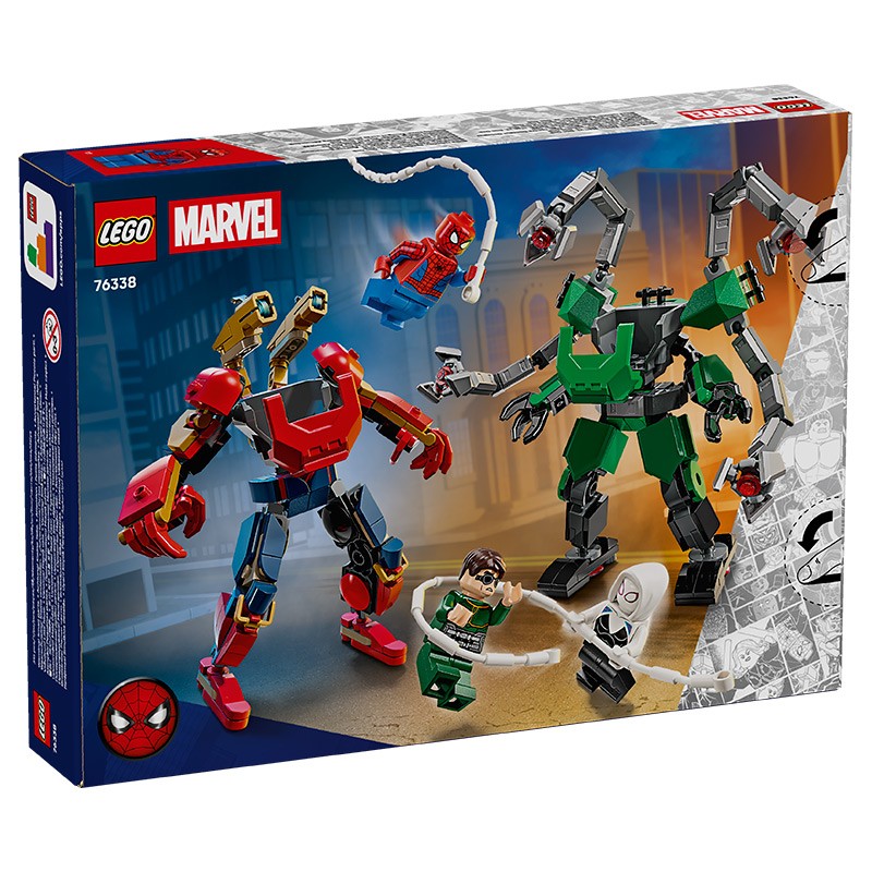 MARVEL BATALLA DE ARMADURAS ROBOTICAS SPIDER MAN VS. DOC OCK