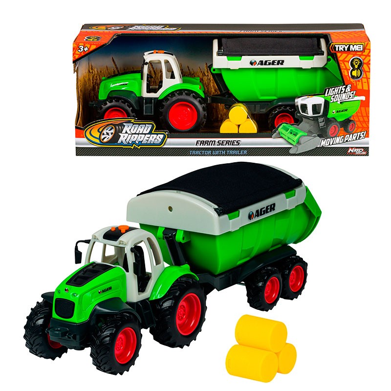 TRACTOR CON TRAILER FARM SERIE