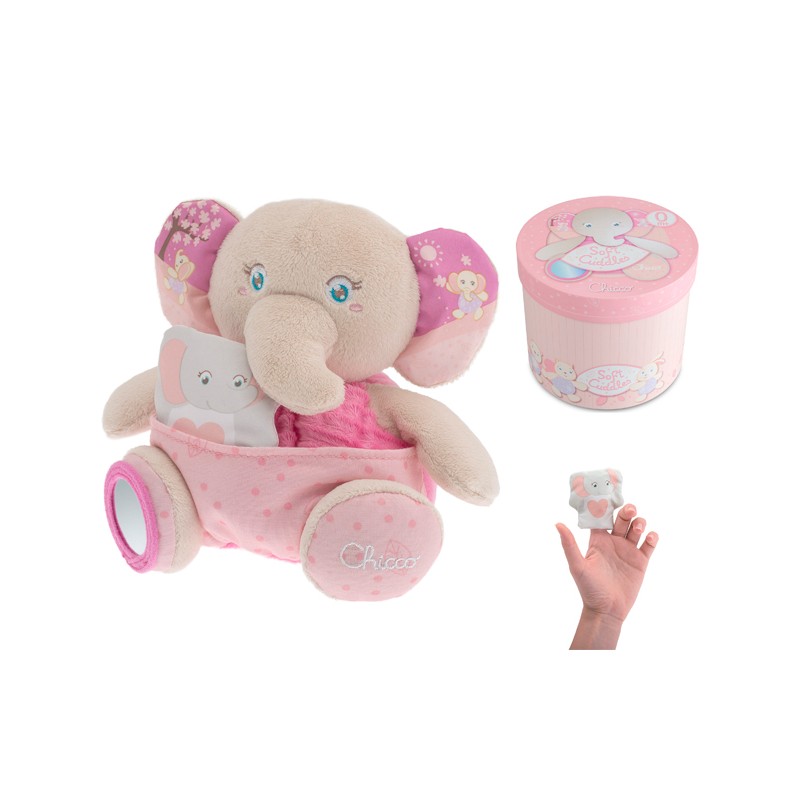 PELUCHE ELEFANTE CON MARIONETA