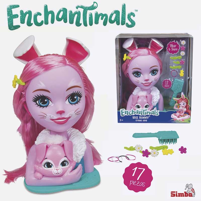 ENCHANTIMALS BUSTO CON ACCESOR