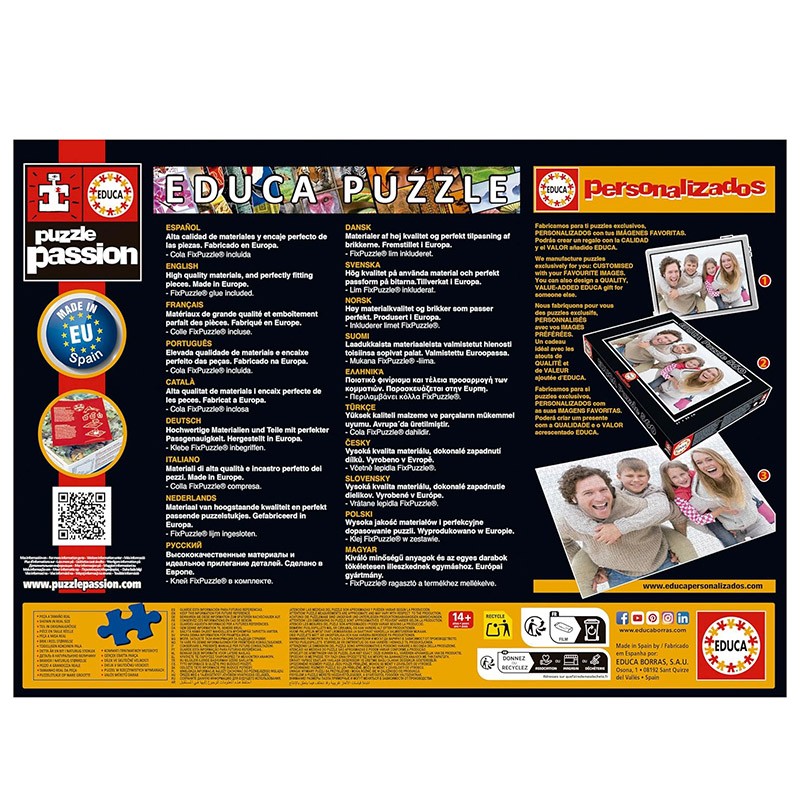 PUZZLE 1000P TIGRES BLANCOS DE BENGALA