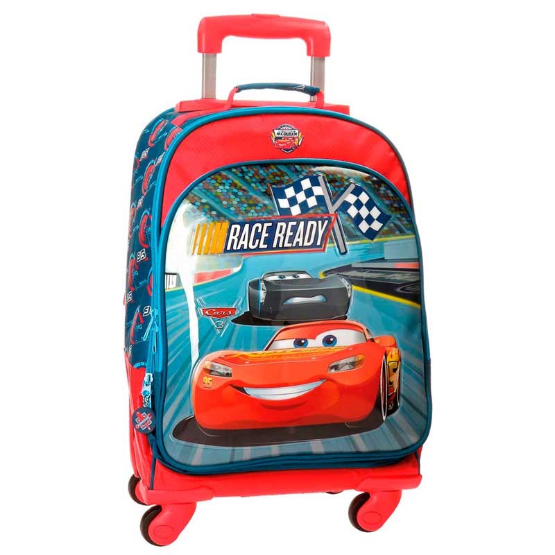 CARS RACE TROLLEY-MOCHILA 4R