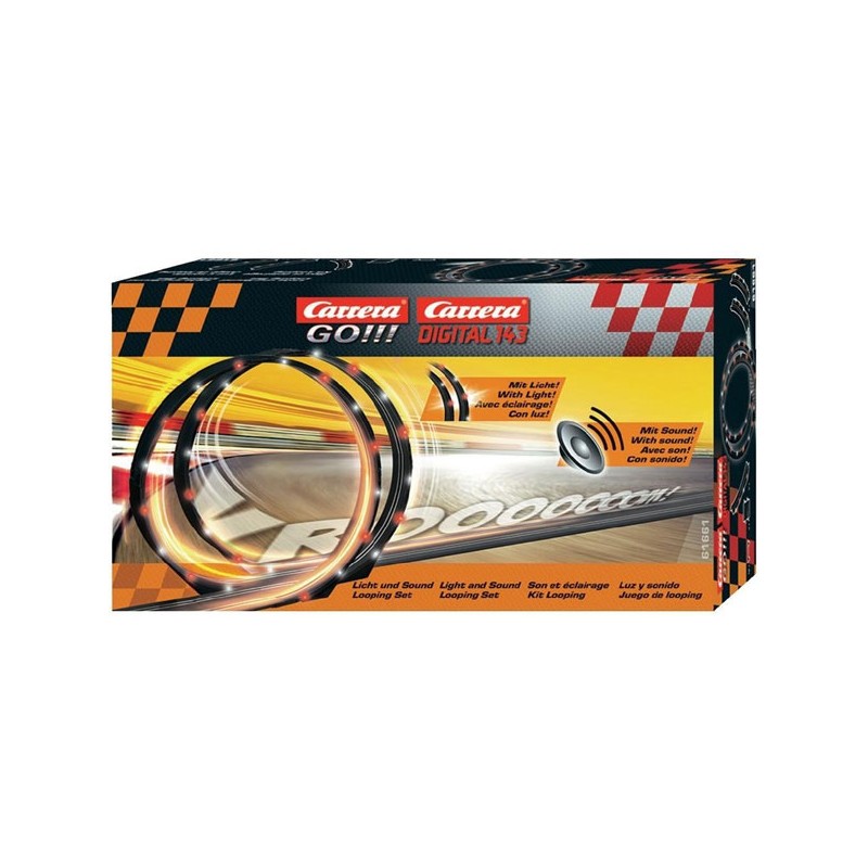 GO 1:43 LED LOOPING SET CON LU
